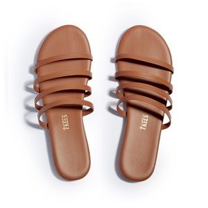 TKEES Women's Senna Au Naturale Strappy Sandal 9